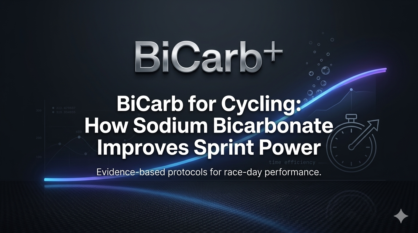 BiCarb Plus For cycling: How Sodium Bicarbonate Improves Sprint Power