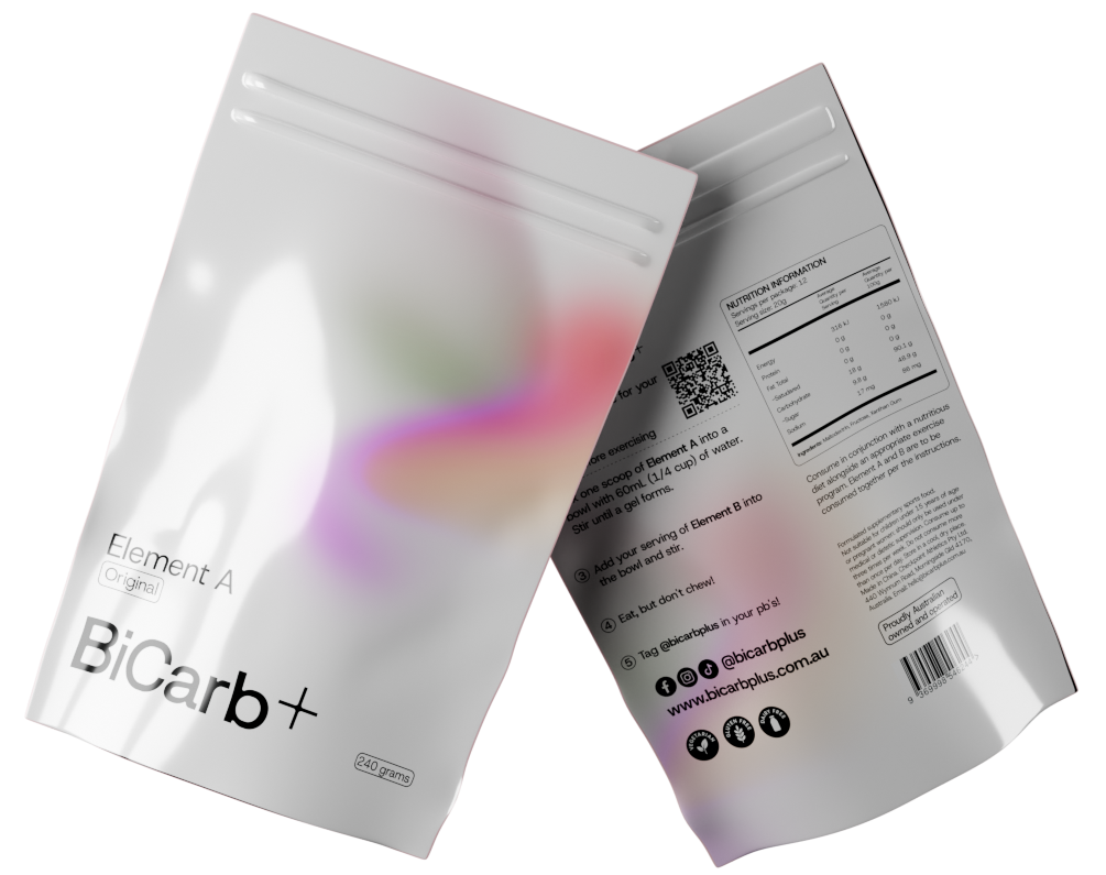 Two Biogarb+ bags on a white background